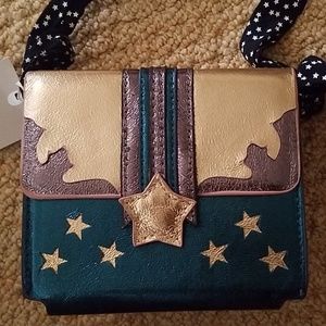Cute Zara metallic star purse
